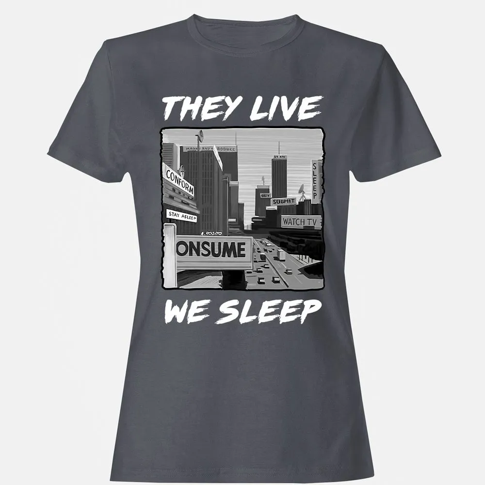 Women's T-Shirt - CR95SDLK - Dark Heather - 5