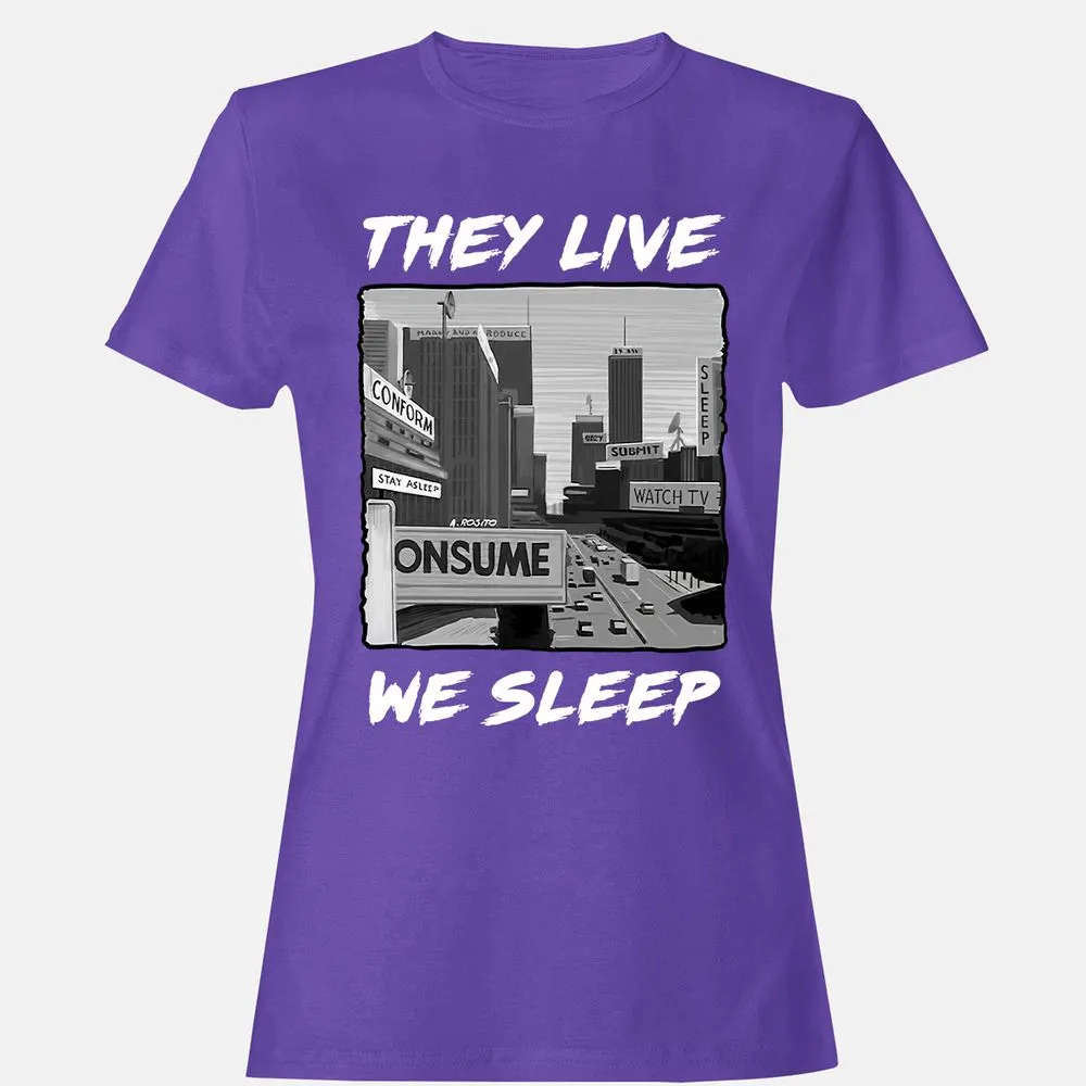 Women's T-Shirt - CR95SDLK - Purple - 12