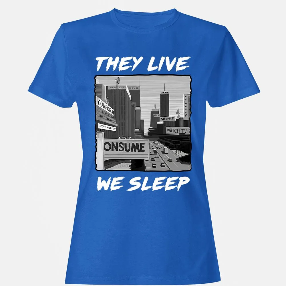 Women's T-Shirt - CR95SDLK - Royal - 14