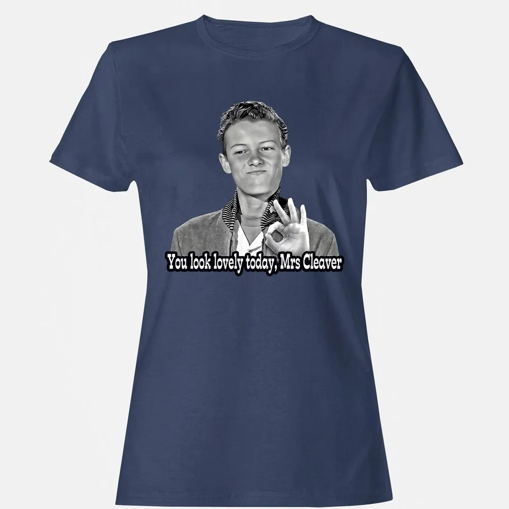 Women's T-Shirt - FK7FFHL4 - Navy - 10