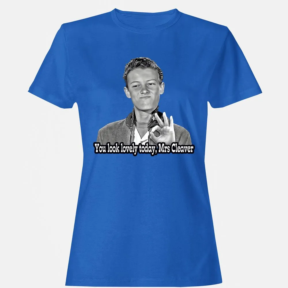 Women's T-Shirt - FK7FFHL4 - Royal - 14