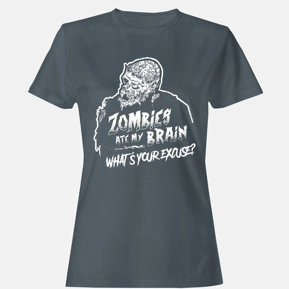 Zombies Ate My Brain - Charcoal - 3