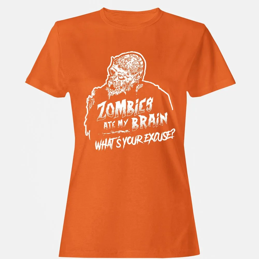 Zombies Ate My Brain - Orange - 11