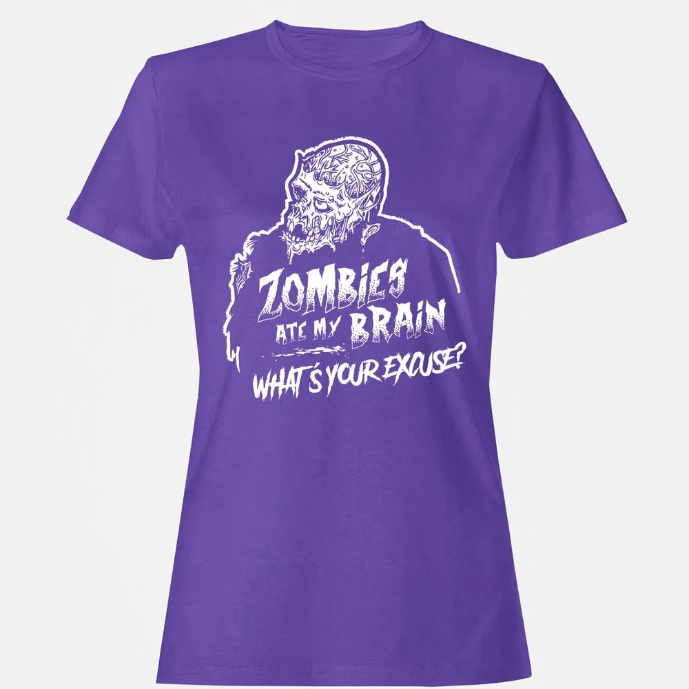 Zombies Ate My Brain - Purple - 12