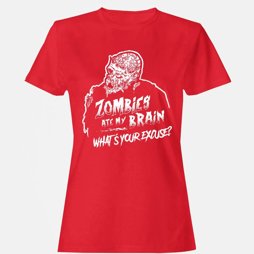 Zombies Ate My Brain - Red - 13