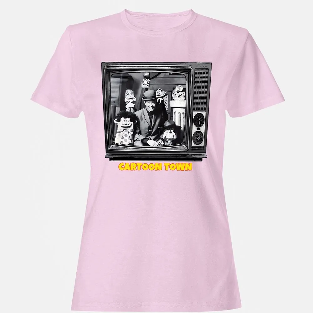 Cartoon Town - Light Pink - 9
