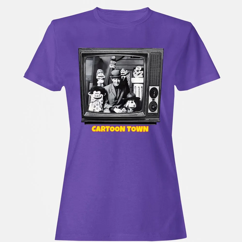 Cartoon Town - Purple - 12