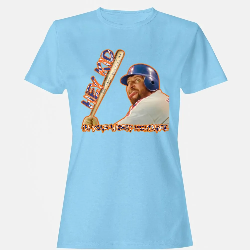Women's T-Shirt - KQD89HGD - Light Blue - 8