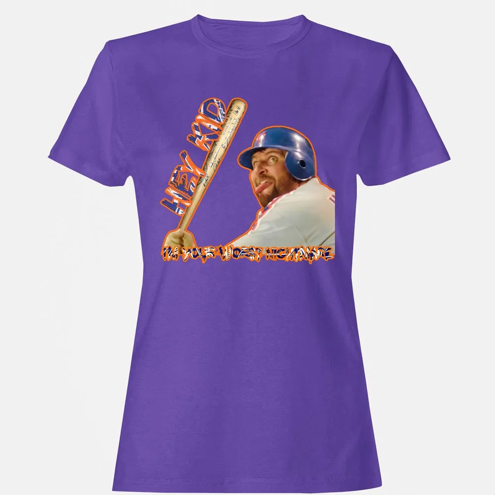 Women's T-Shirt - KQD89HGD - Purple - 12