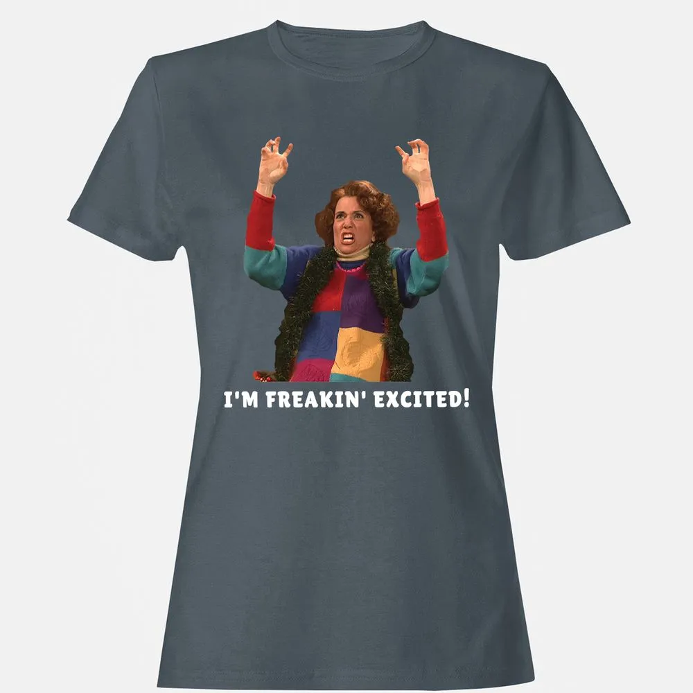 Women's T-Shirt - 4D6Q9S76 - Charcoal - 3