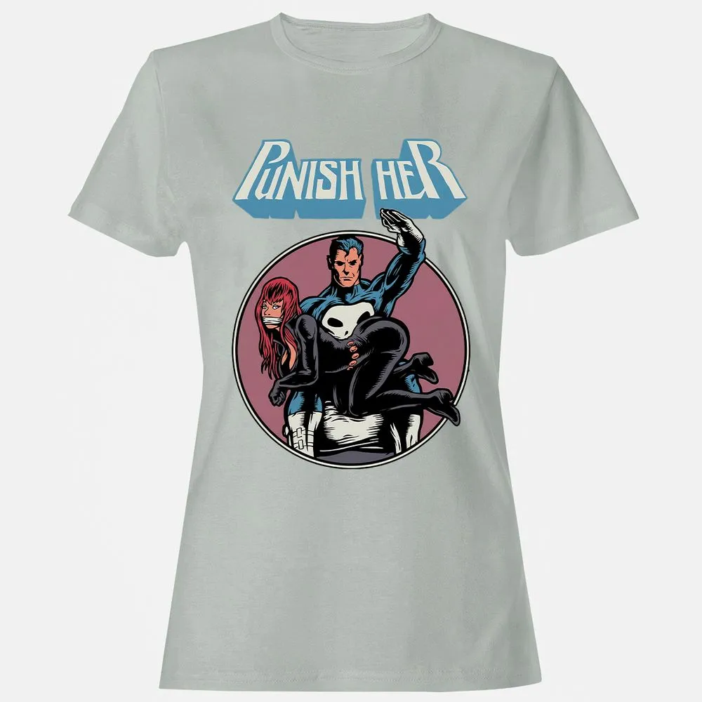 Women's T-Shirt - R41KSNJQ - Ash - 2