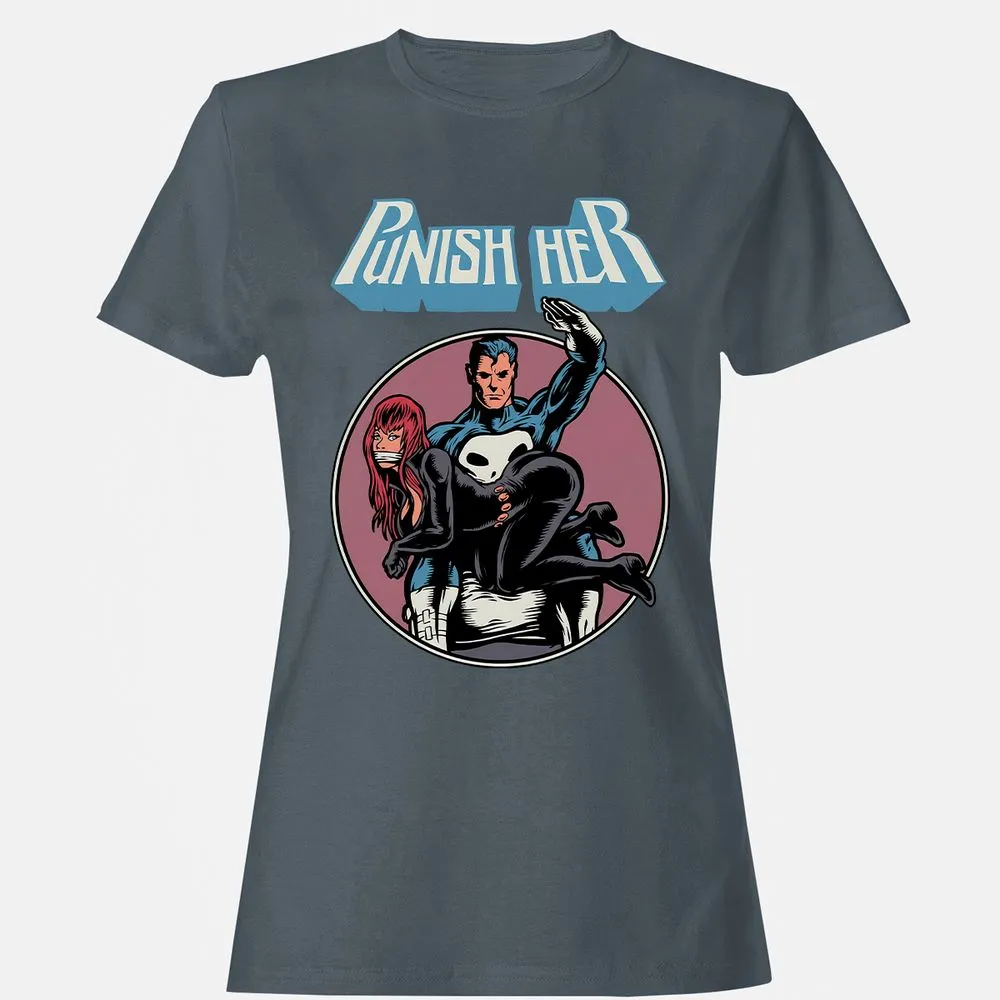 Women's T-Shirt - R41KSNJQ - Charcoal - 3