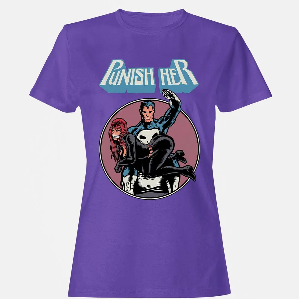 Women's T-Shirt - R41KSNJQ - Purple - 12