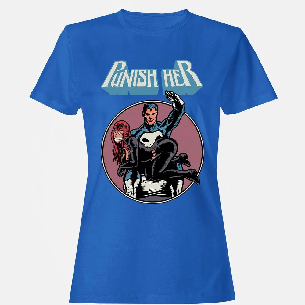 Women's T-Shirt - R41KSNJQ - Royal - 14