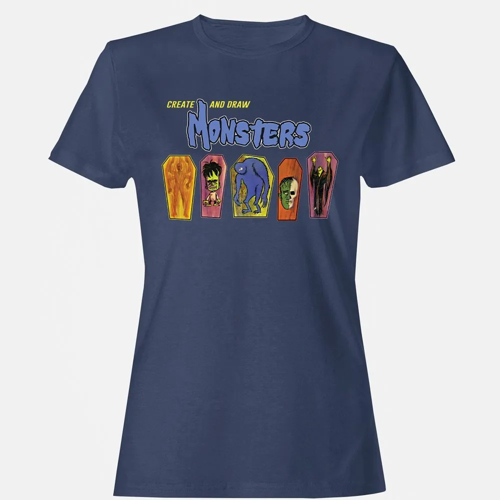 Monsters Draw - Navy - 10