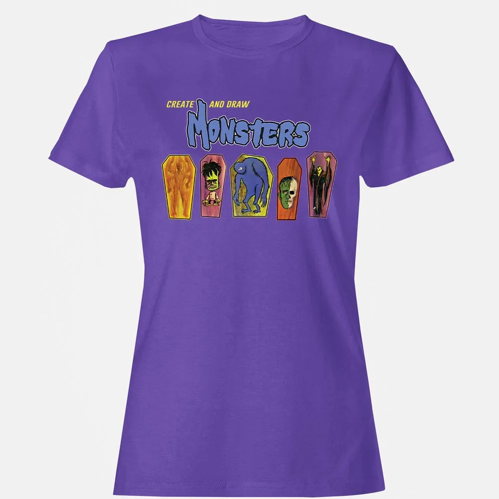 Monsters Draw - Purple - 12