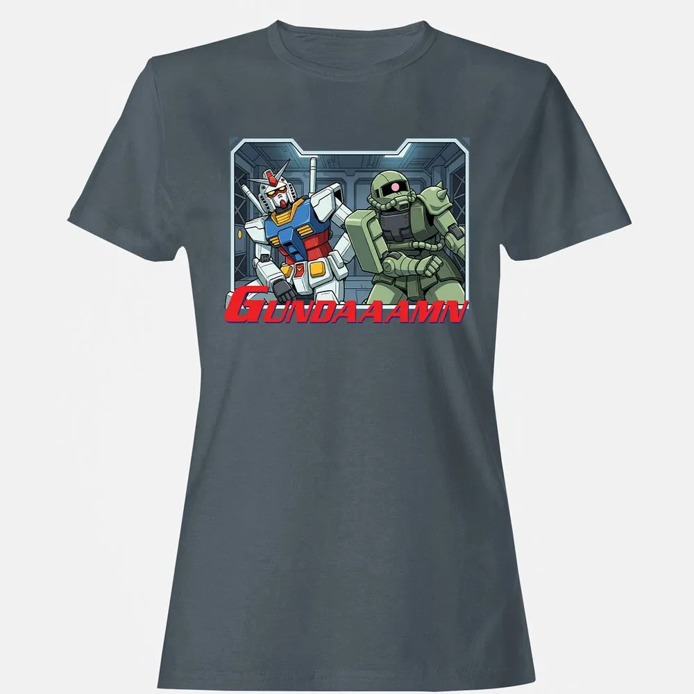 Women's T-Shirt - 7MAB7T2M - Charcoal - 3
