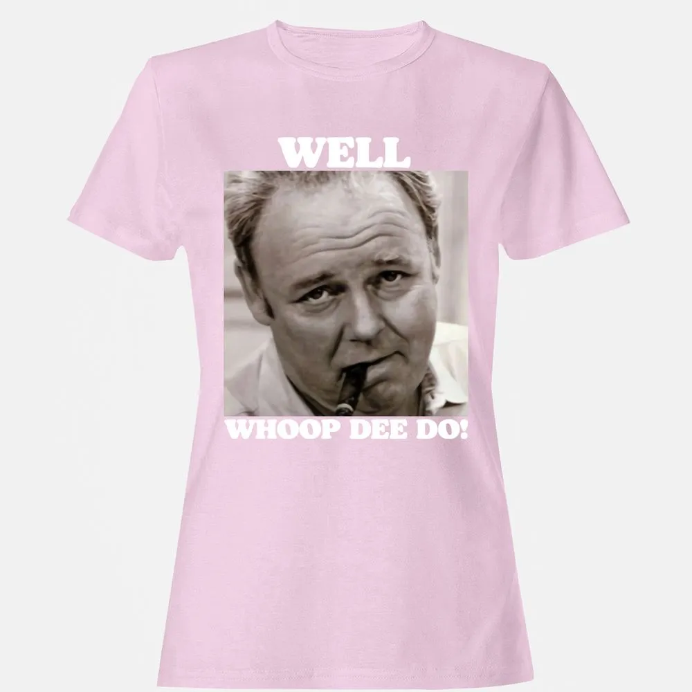 Funny 70s Tv Quote Whoop Dee Do - Light Pink - 9