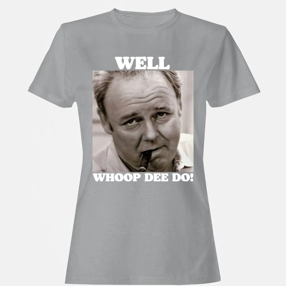 Funny 70s Tv Quote Whoop Dee Do - Sport Grey - 15