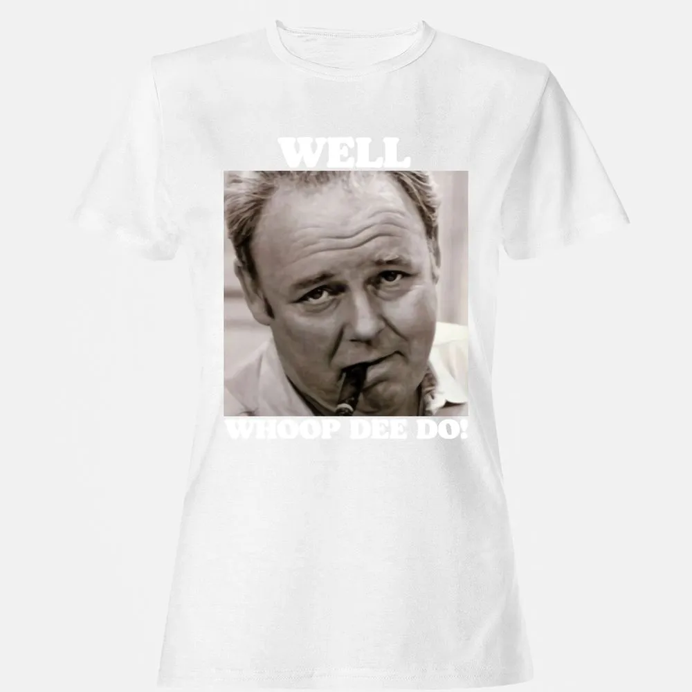 Funny 70s Tv Quote Whoop Dee Do - White - 16