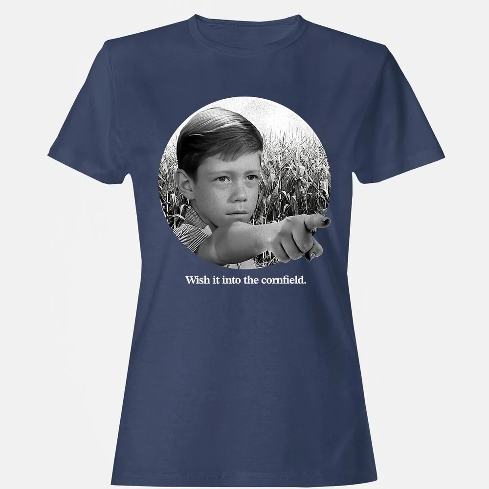 Wish It Into The Cornfield - Navy - 10