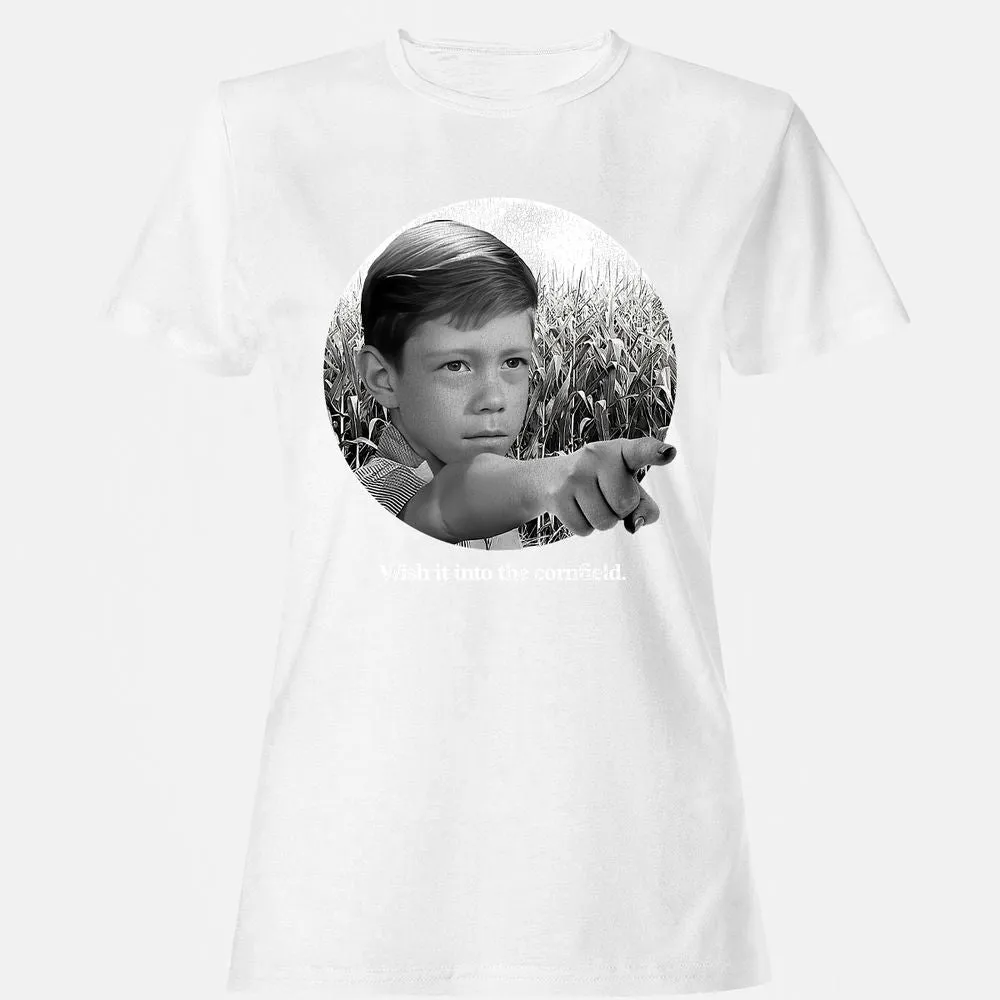 Wish It Into The Cornfield - White - 16