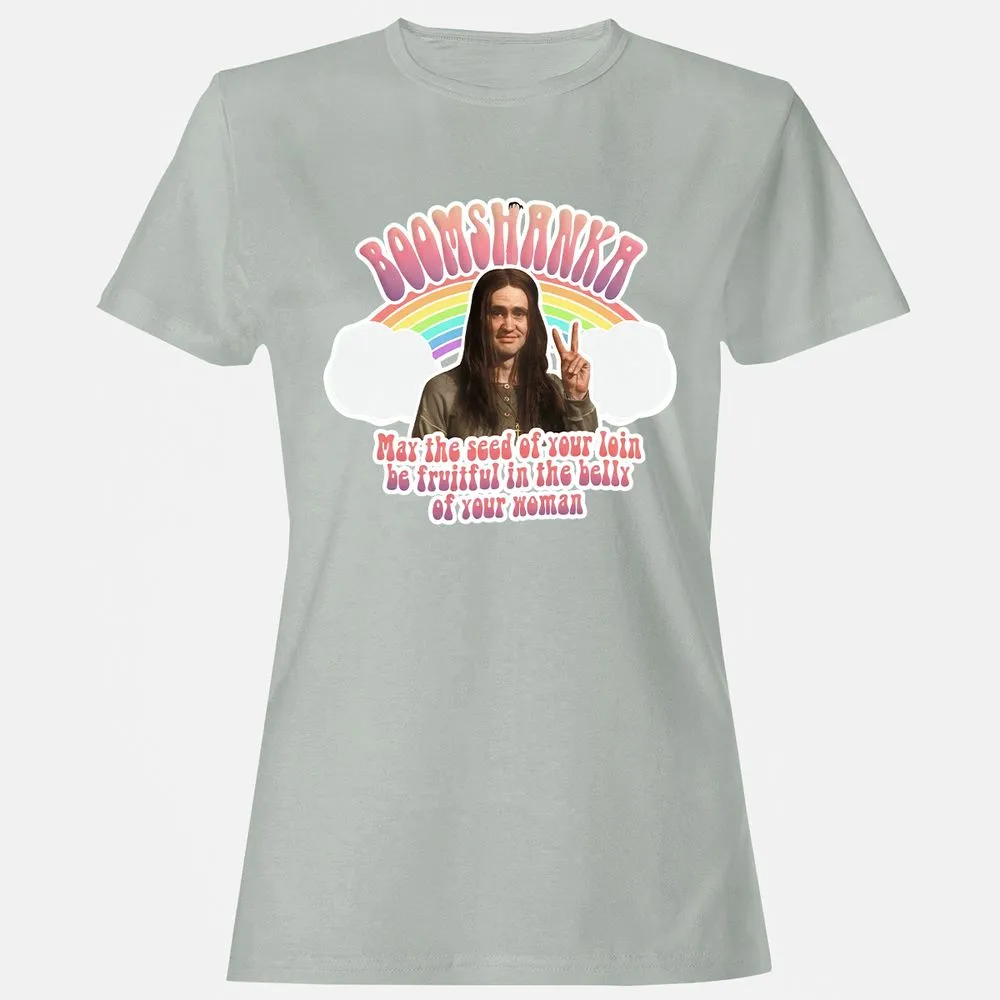 Women's T-Shirt - QL6UEZNA - Ash - 2