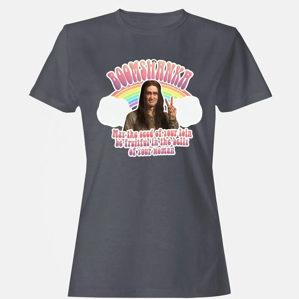 Women's T-Shirt - QL6UEZNA - Dark Heather - 5