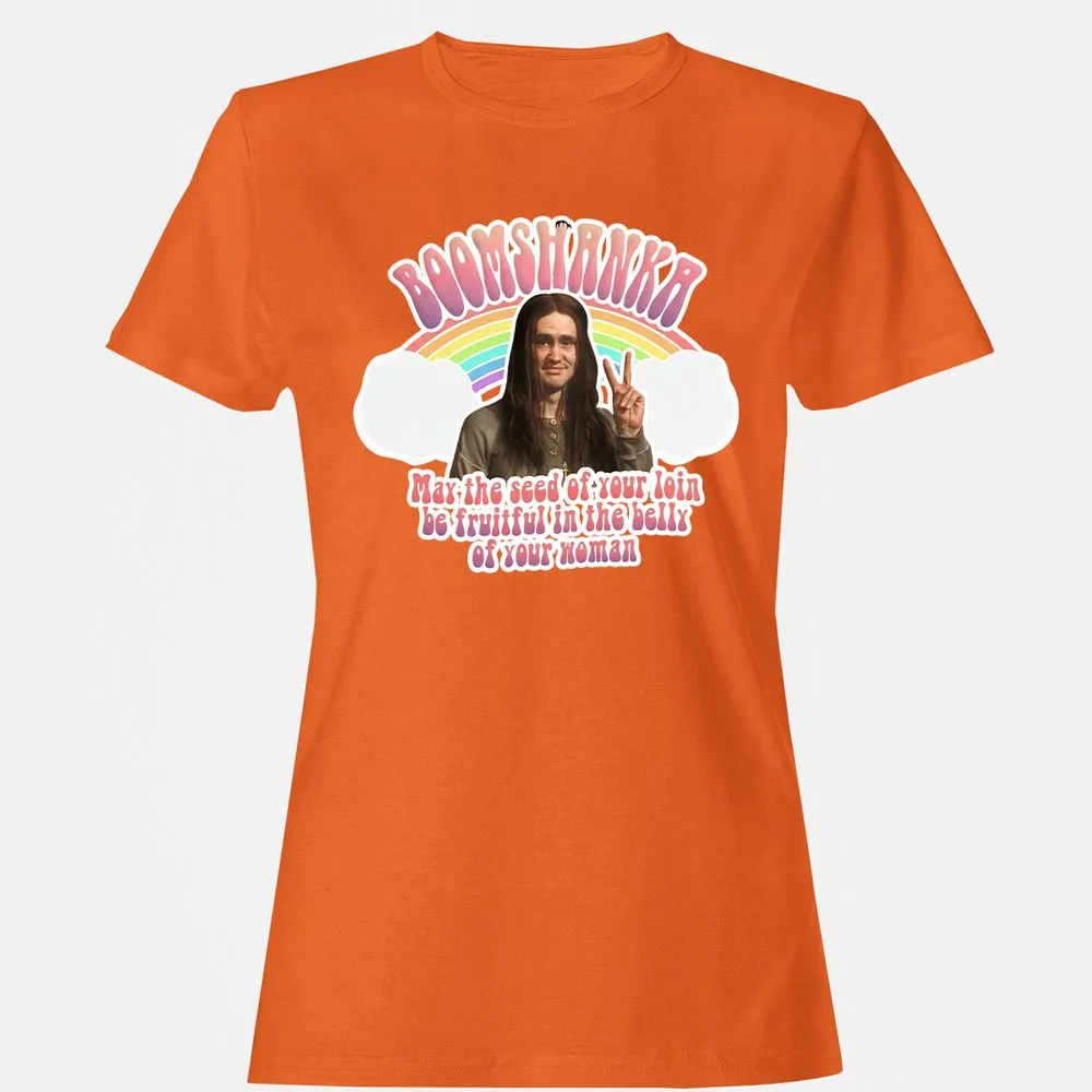 Women's T-Shirt - QL6UEZNA - Orange - 11
