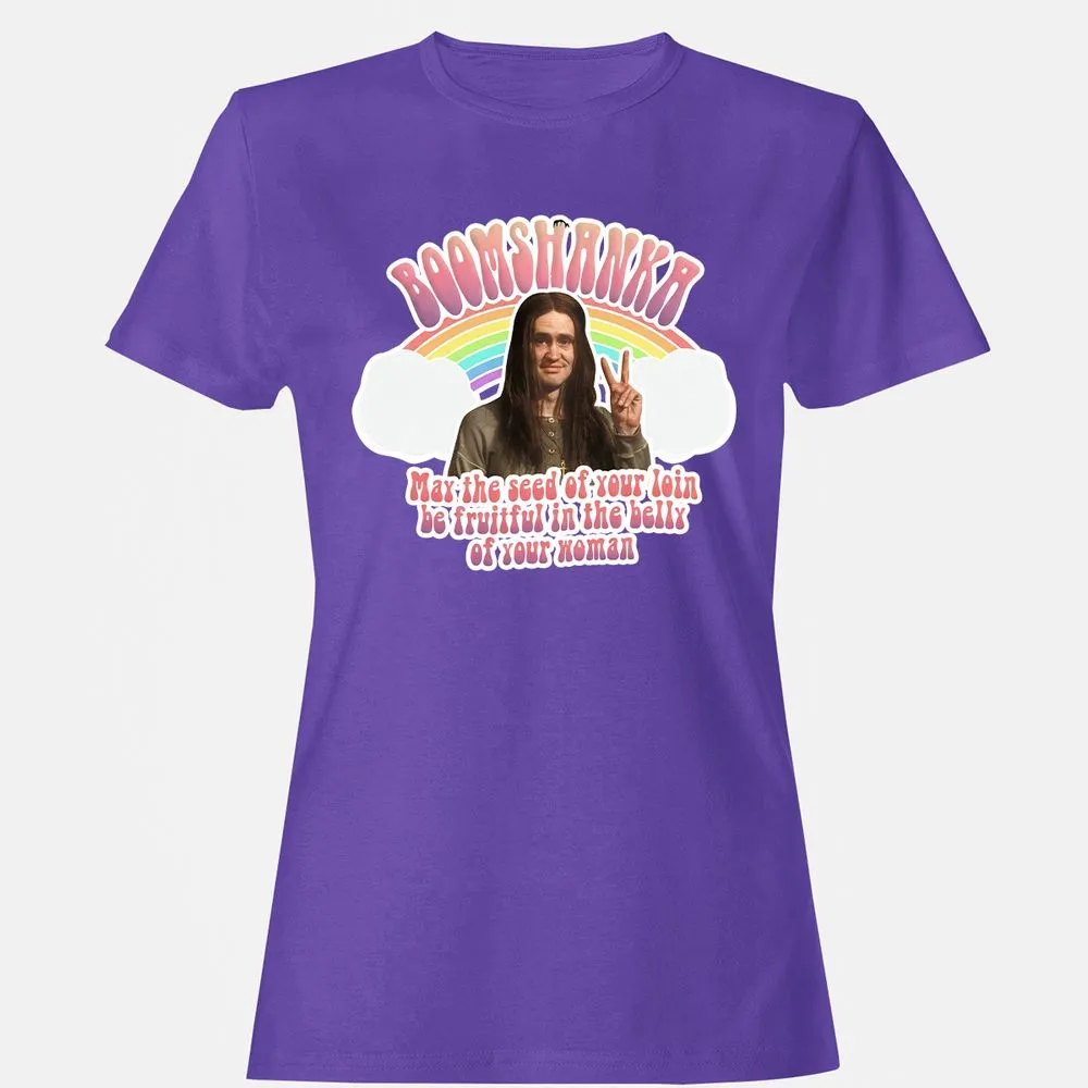 Women's T-Shirt - QL6UEZNA - Purple - 12