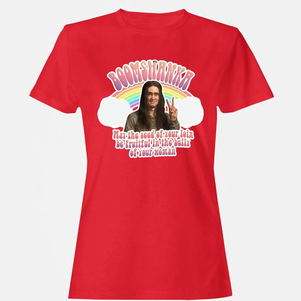 Women's T-Shirt - QL6UEZNA - Red - 13