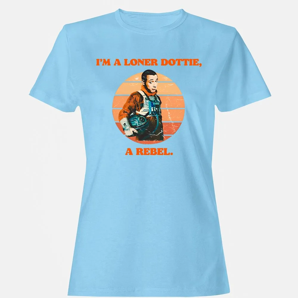 I'm a loner dottie a rebel - Light Blue - 8