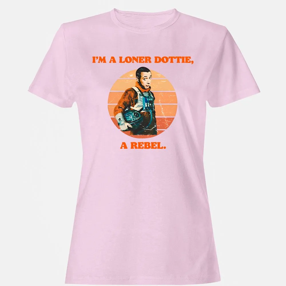 I'm a loner dottie a rebel - Light Pink - 9