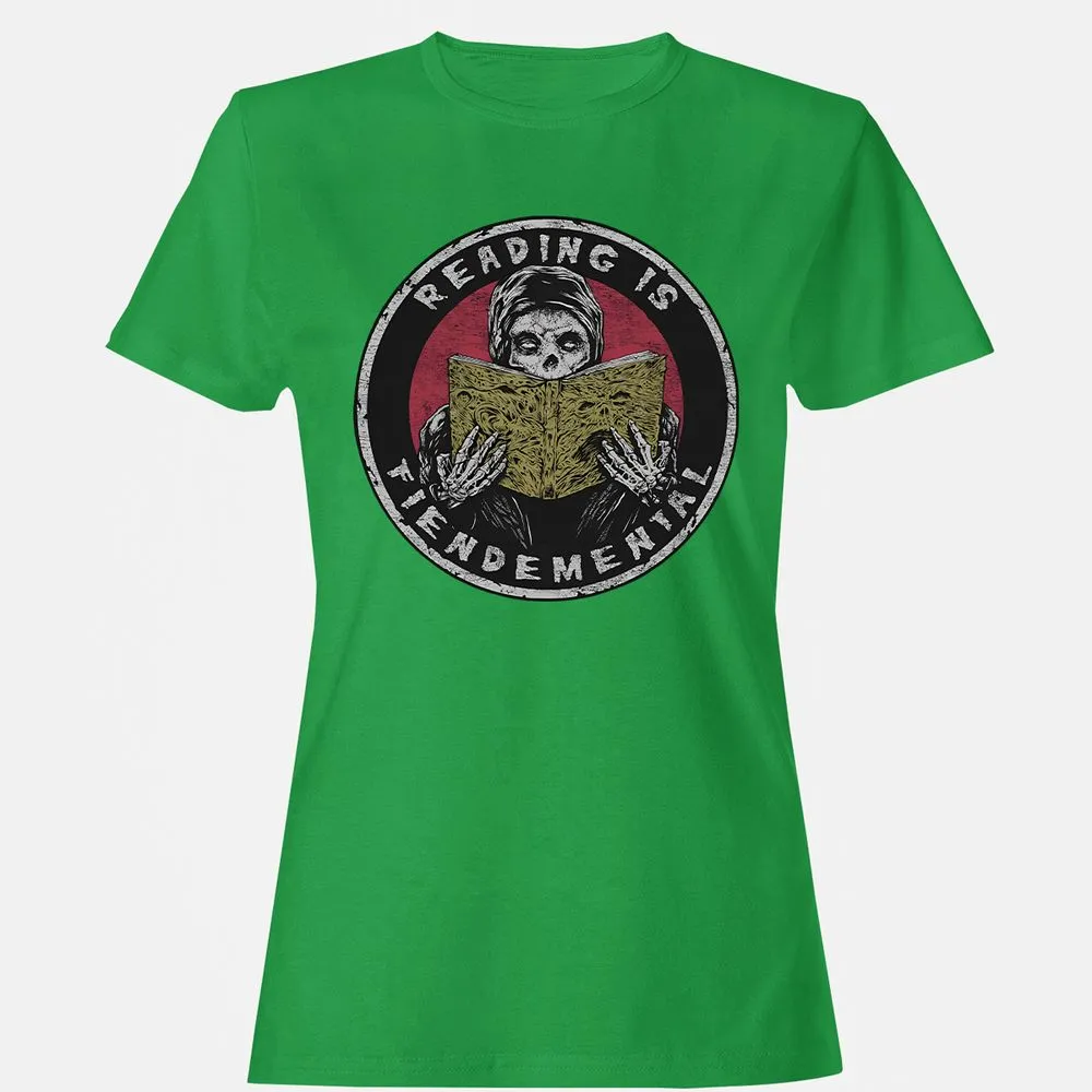Reading Is Fiendemental - Irish Green - 7