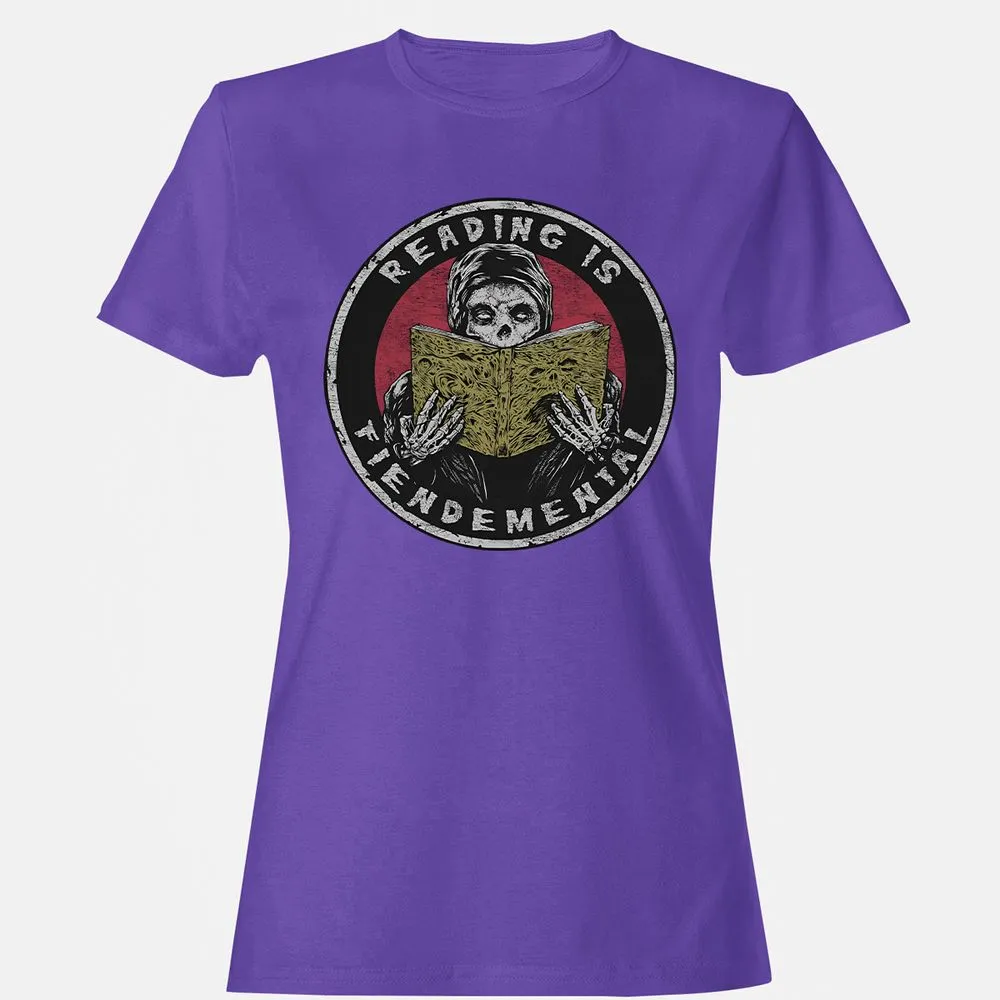 Reading Is Fiendemental - Purple - 12