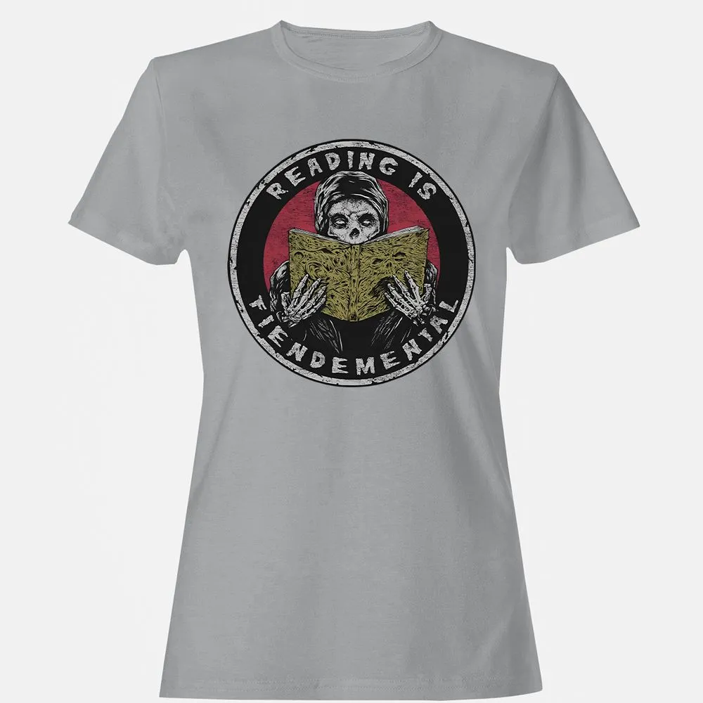 Reading Is Fiendemental - Sport Grey - 15