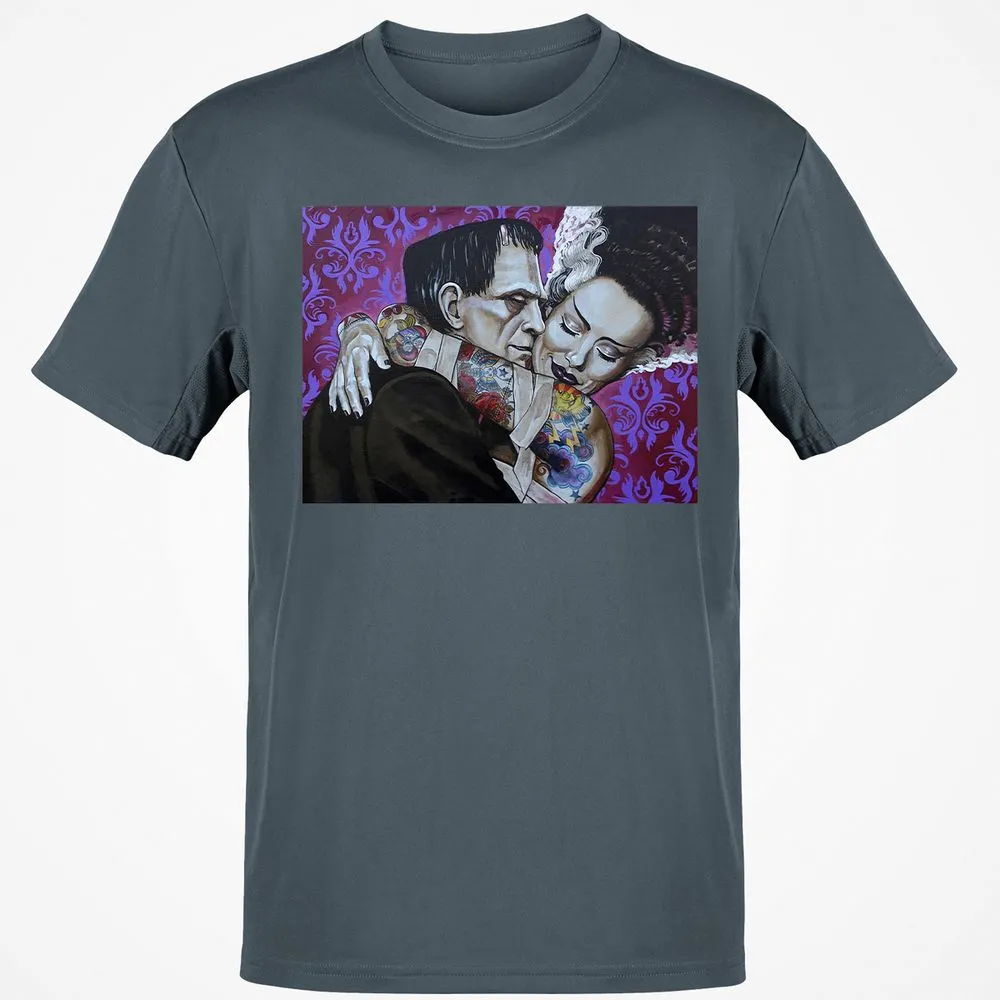 Classic Unisex T-Shirt - LL4CQGW4 - Charcoal - 3