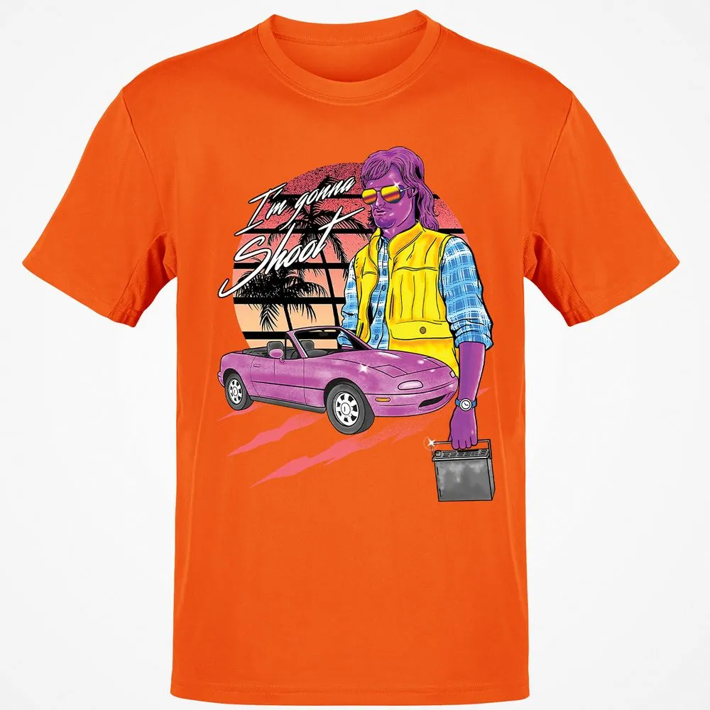 Classic Unisex T-Shirt - YVQ4SE29 - Orange - 8