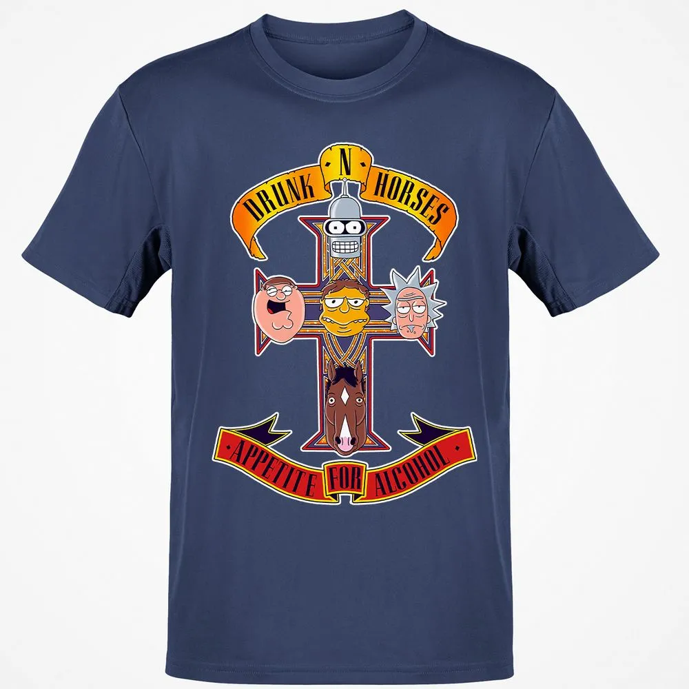 Classic Unisex T-Shirt - L41B8X7T - Navy - 7