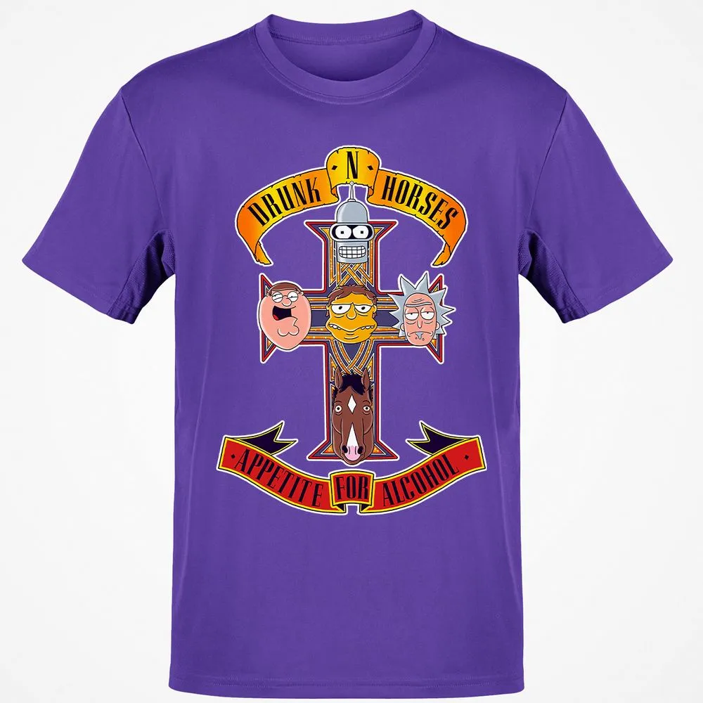 Classic Unisex T-Shirt - L41B8X7T - Purple - 9