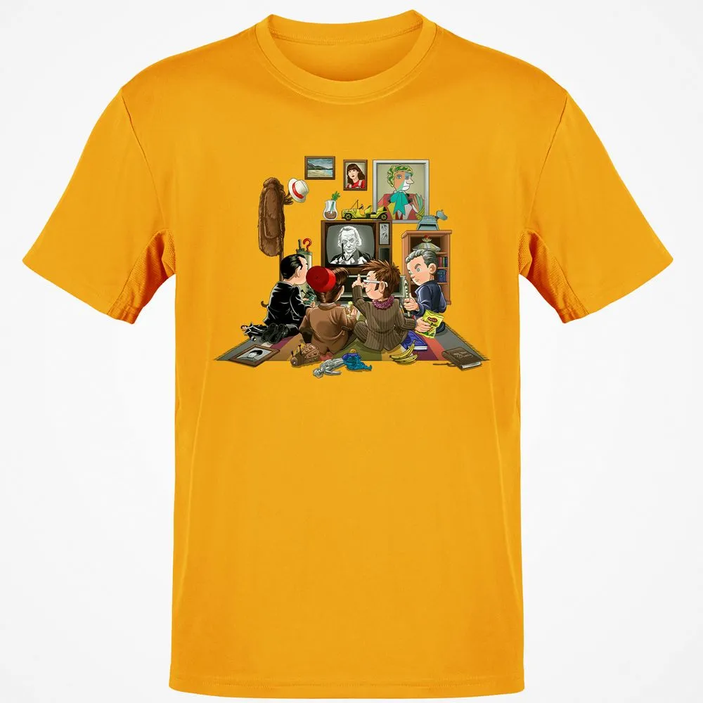 Classic Unisex T-Shirt - T61AAYH9 - Gold - 4