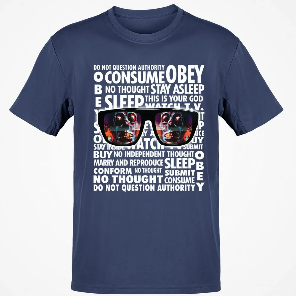 Classic Unisex T-Shirt - WYSEF5R8 - Navy - 7
