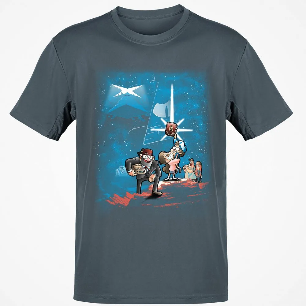 Classic Unisex T-Shirt - UMFXQSQJ - Charcoal - 3