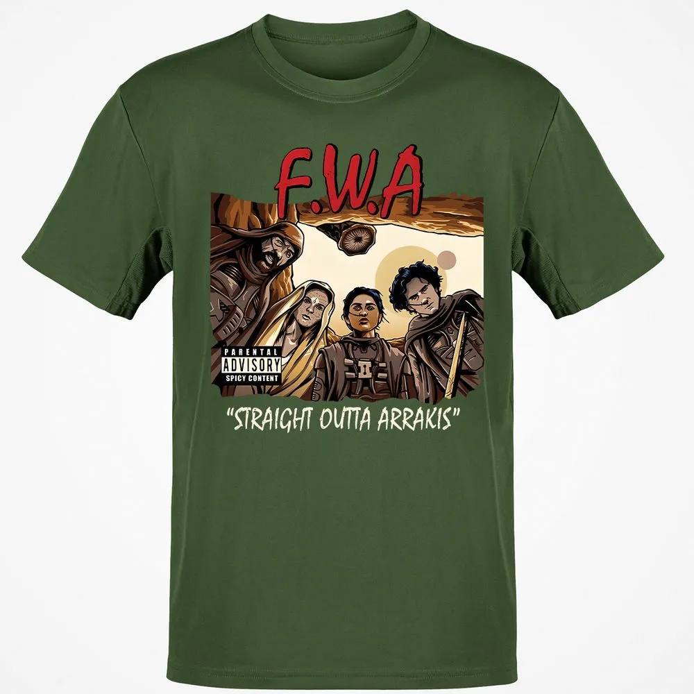Classic Unisex T-Shirt - CTRQ648E - Military Green - 6