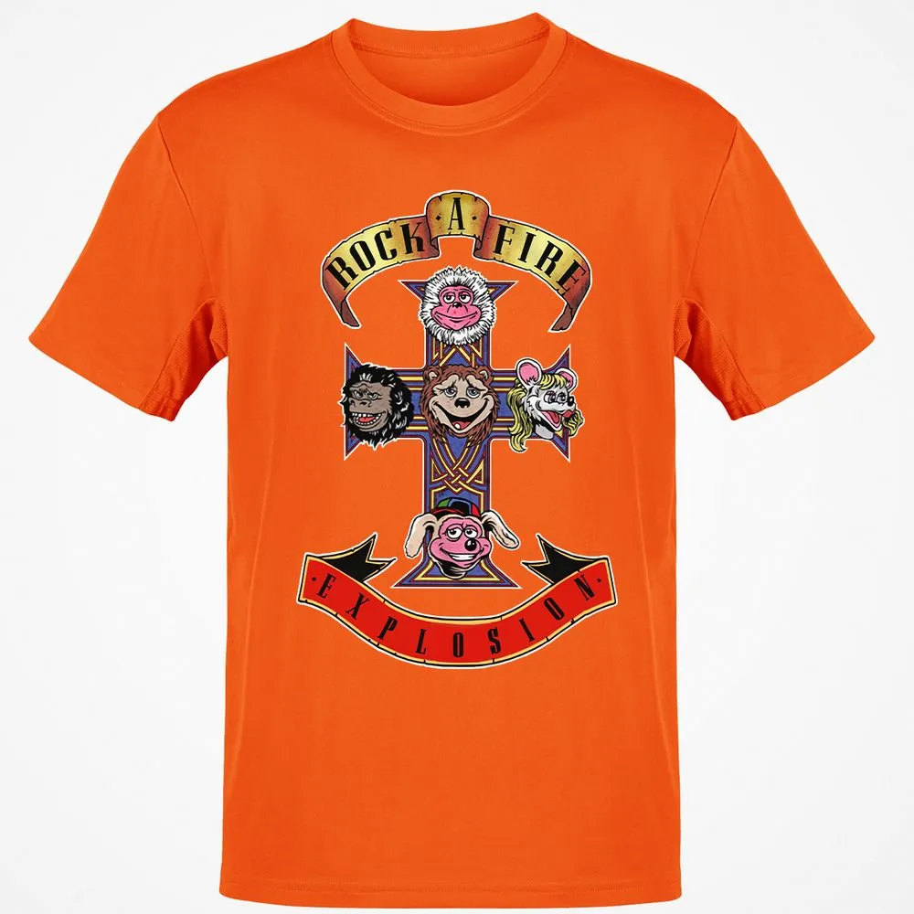 Classic Unisex T-Shirt - QVY2L4WZ - Orange - 8