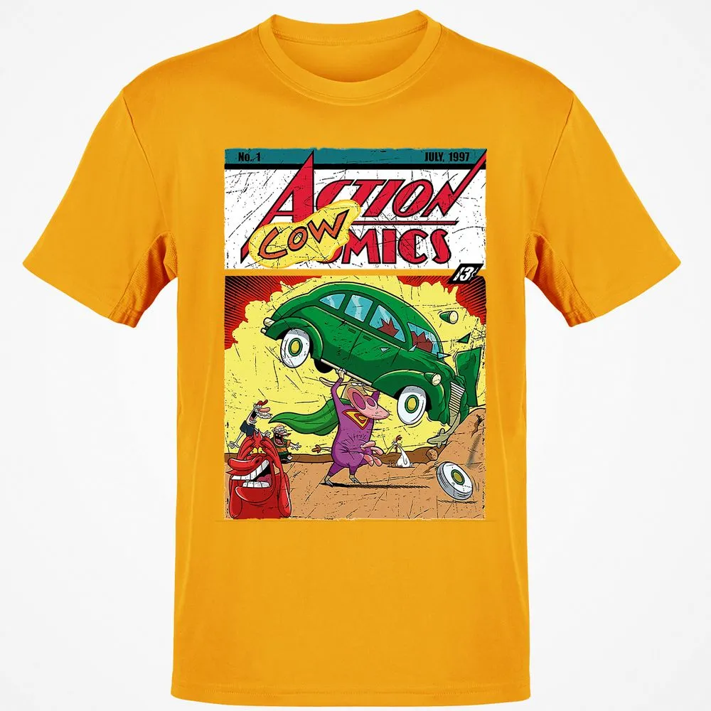 Classic Unisex T-Shirt - R2TL1YGT - Gold - 4