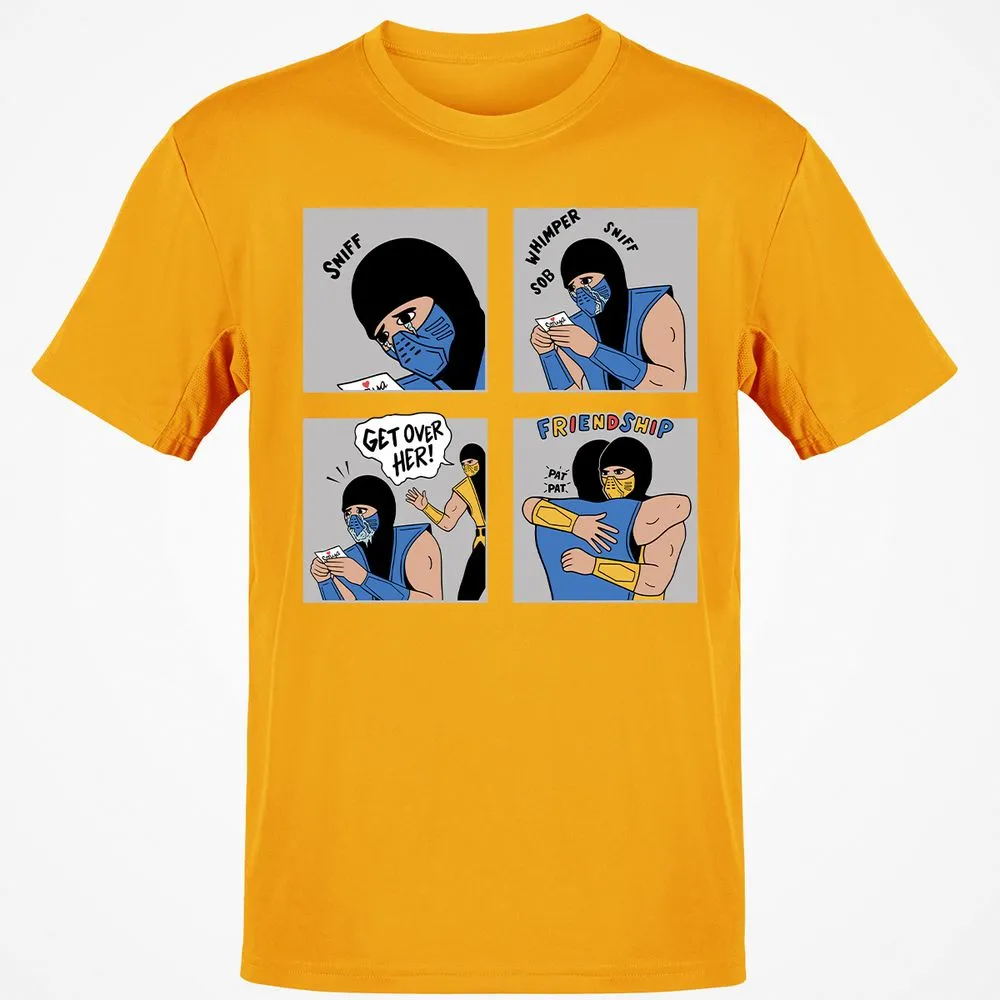 Classic Unisex T-Shirt - QX354A1R - Gold - 4
