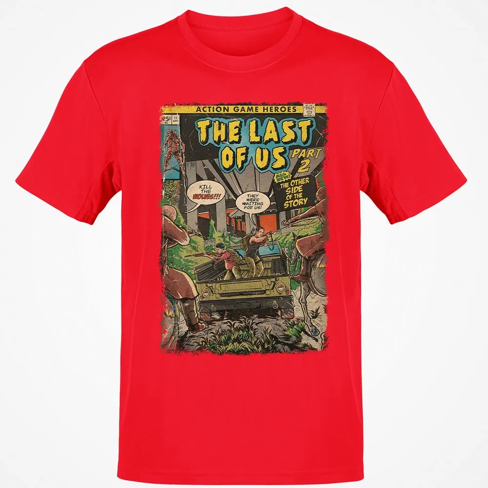 Classic Unisex T-Shirt - LVGWA2YS - Red - 10