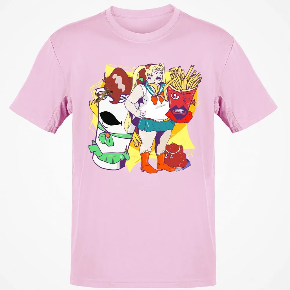 Classic Unisex T-Shirt - BSWMPZSU - Light Pink - 5