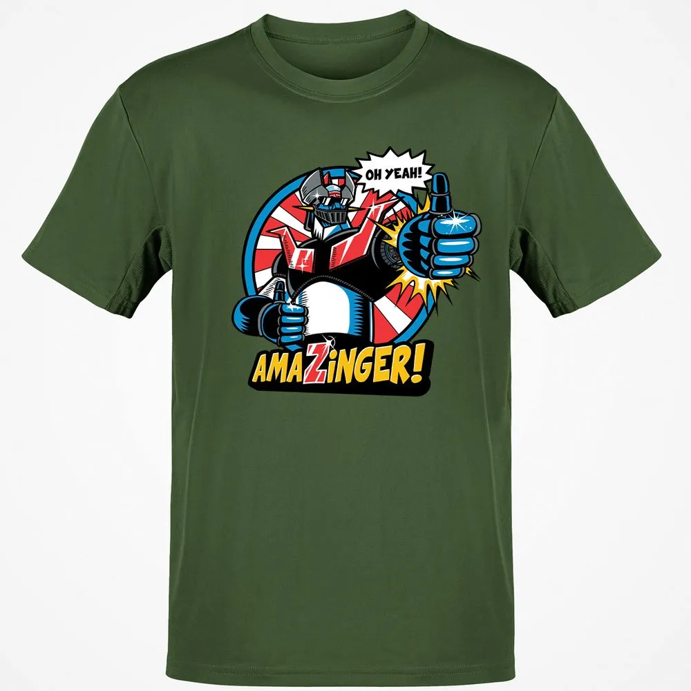 Classic Unisex T-Shirt - LPQ348SN - Military Green - 6
